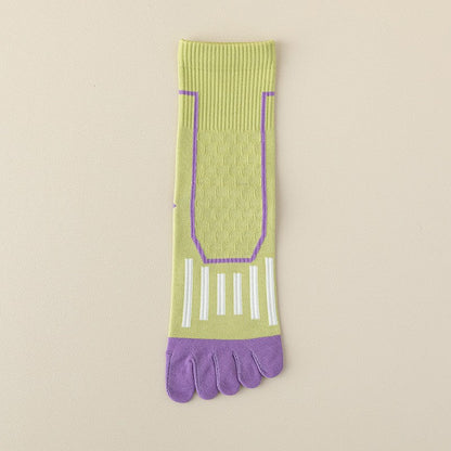 Lurelle Mid-Calf Sports Compression Socks with Odor Control
