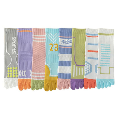 Lurelle Mid-Calf Sports Compression Socks with Odor Control