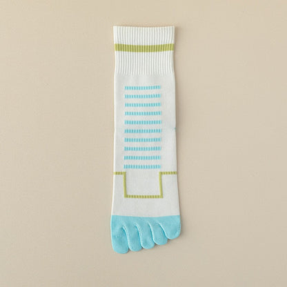 Lurelle Mid-Calf Sports Compression Socks with Odor Control