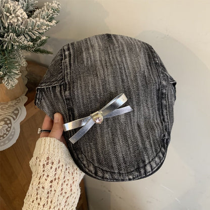 Lyanna Summer Dome Crown Bow Hat